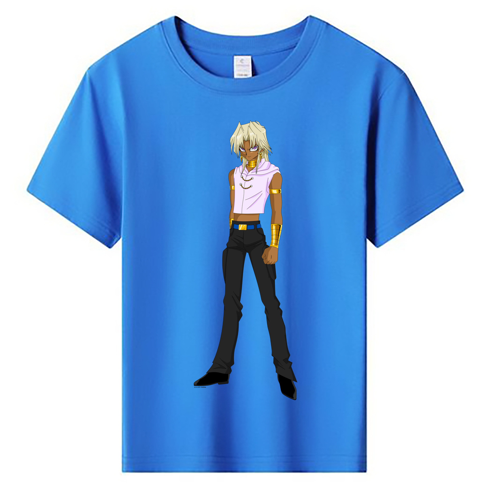 （画像用） 遊☆戯☆王 Yu-Gi-Oh! 綿100％キッズTシャツ（フロントプリント）